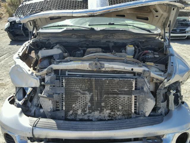 3D7KU28CX3G811463 - 2003 DODGE RAM 2500 S SILVER photo 7