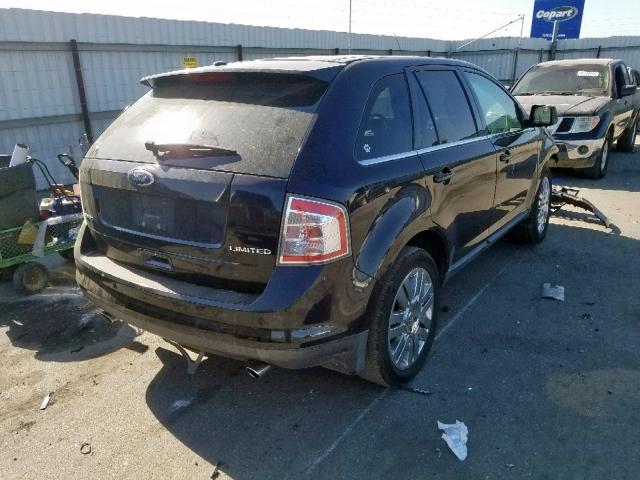 2FMDK3KCXABB33445 - 2010 FORD EDGE LIMIT BLUE photo 4