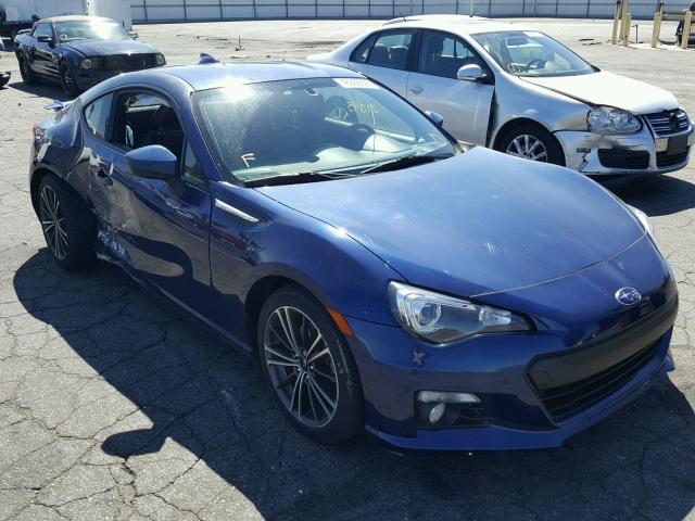 JF1ZCAC16D2612888 - 2013 SUBARU BRZ 2.0 LI BLUE photo 1