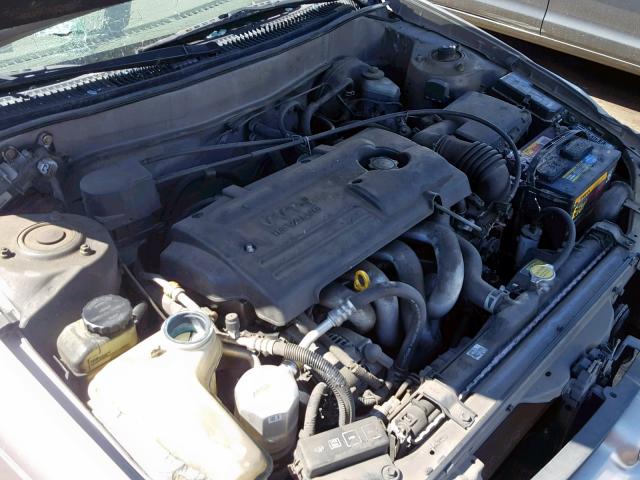 1Y1SK52821Z400797 - 2001 CHEVROLET GEO PRIZM 金色 照片 7