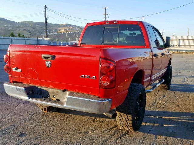 3D7KS28D28G231033 - 2008 DODGE RAM 2500 S Qırmızı foto 4