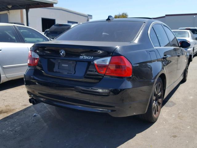 WBAVB33566KR73838 - 2006 BMW 330 I BLACK photo 4