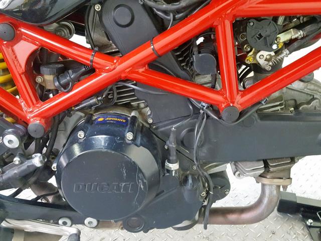 ZDM1RADM77B092739 - 2007 DUCATI MONSTER 69 BLACK photo 12