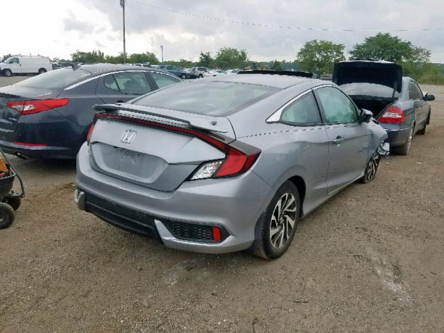 2HGFC4B03GH309605 - 2016 HONDA CIVIC LX SILVER photo 4