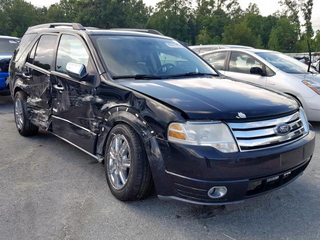 1FMDK06W98GA08734 - 2008 FORD TAURUS X L BLACK photo 1