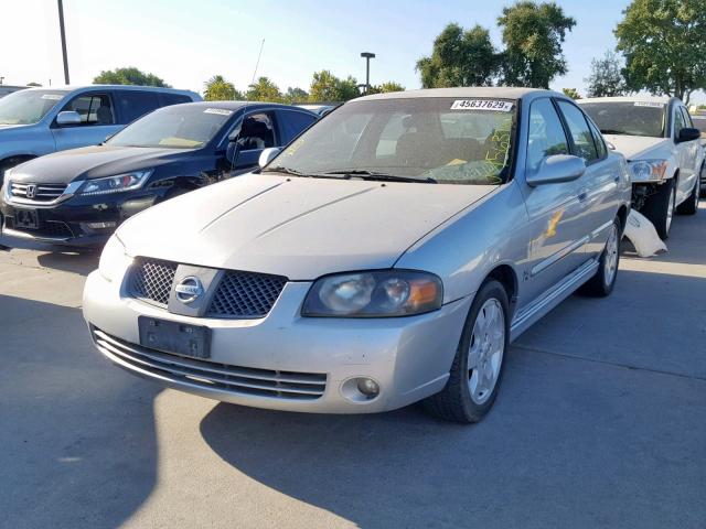 3N1AB51DX4L730975 - 2004 NISSAN SENTRA SE- SILVER photo 2