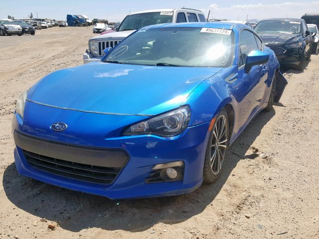 JF1ZCAC18D1607343 - 2013 SUBARU BRZ 2.0 LI BLUE photo 2