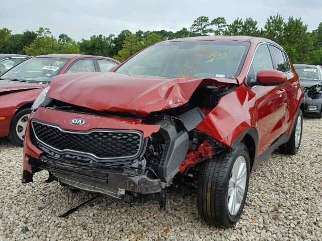 KNDPM3AC4J7351449 - 2018 KIA SPORTAGE L BURGUNDY photo 2