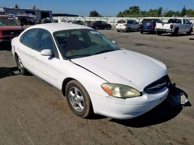 1FAFP55U23G242515 - 2003 FORD TAURUS SES WHITE photo 1