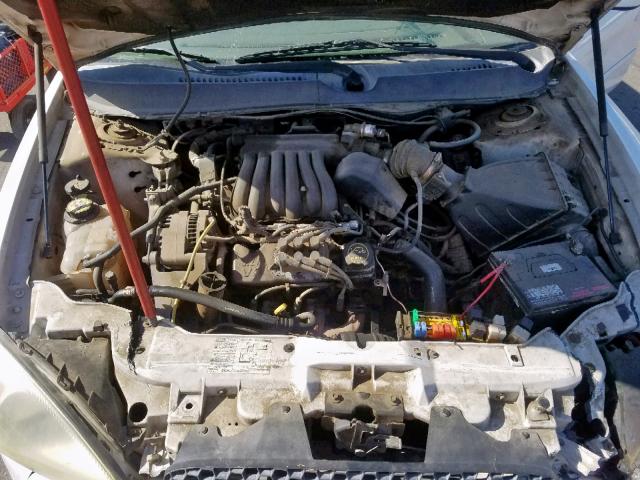 1FAFP55U23G242515 - 2003 FORD TAURUS SES WHITE photo 7