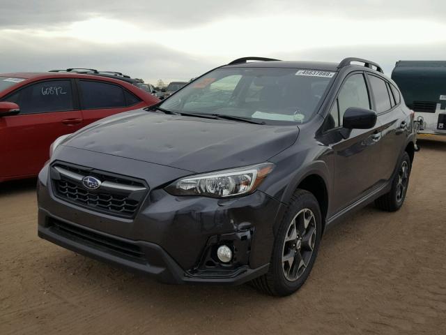 JF2GTABC2JH323151 - 2018 SUBARU CROSSTREK CHARCOAL photo 2