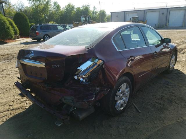 1N4AL2AP9BN476097 - 2011 NISSAN ALTIMA BAS MAROON photo 4