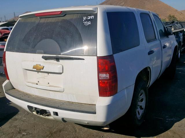 1GNSK2E02CR171573 - 2012 CHEVROLET TAHOE SPEC WHITE photo 4