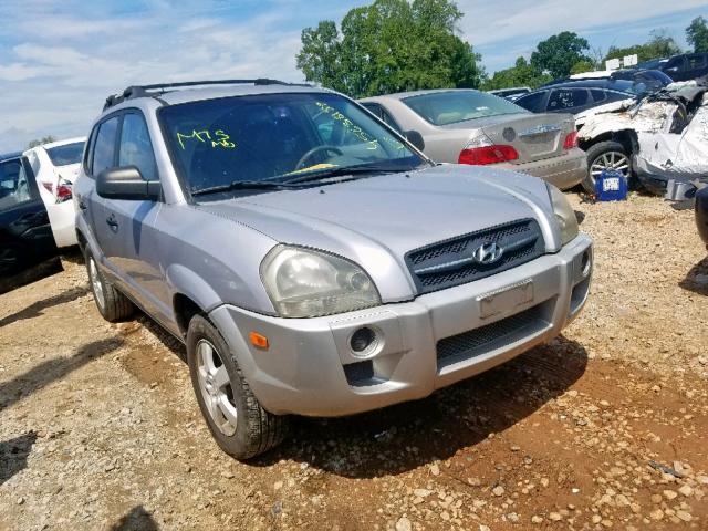 KM8JM12B86U251049 - 2006 HYUNDAI TUCSON GL SILVER photo 1