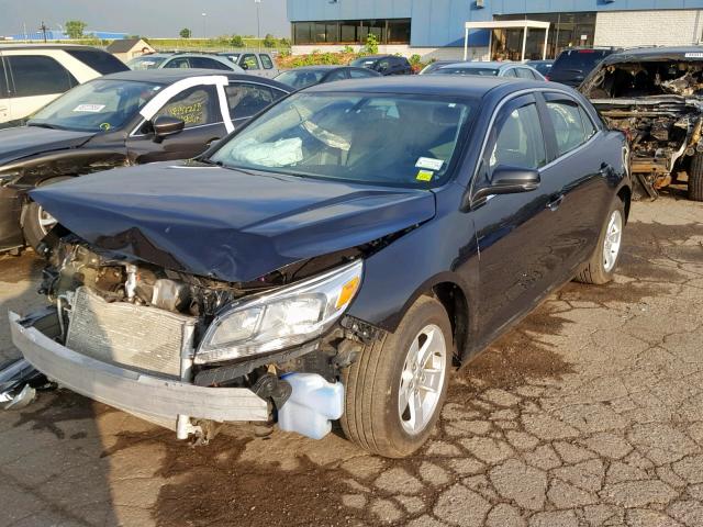 1G11B5SA7DF325483 - 2013 CHEVROLET MALIBU LS BLACK photo 2