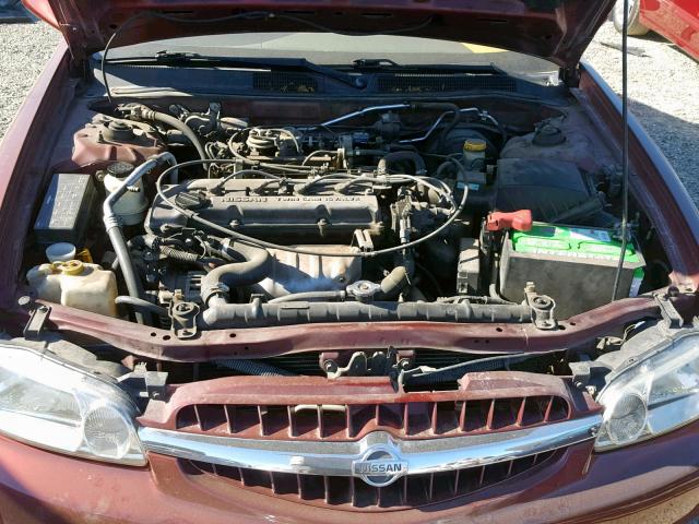 1N4DL01D41C146532 - 2001 NISSAN ALTIMA XE RED photo 7