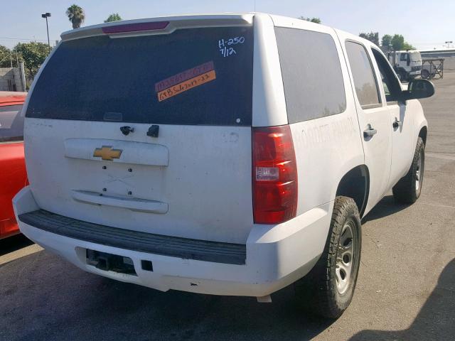 1GNSK2E08CR177569 - 2012 CHEVROLET TAHOE SPEC WHITE photo 4