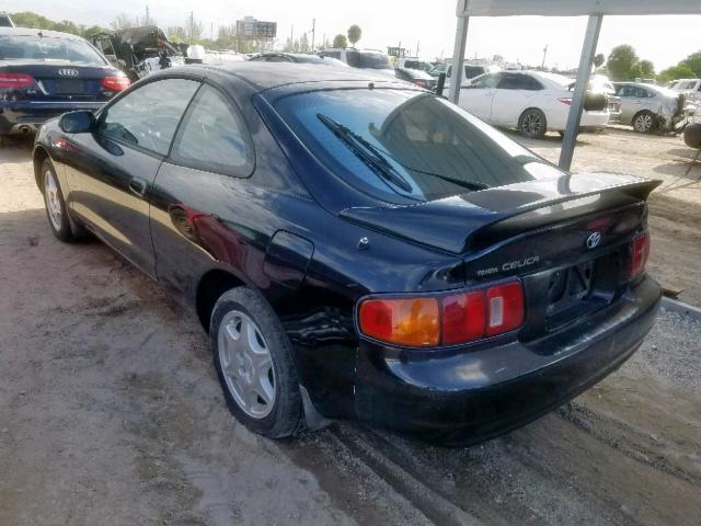 JT2ST07N2R0015512 - 1994 TOYOTA CELICA GT BLACK photo 3