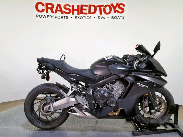 MLHRC7406G5200179 - 2016 HONDA CBR650 F CHARCOAL photo 1