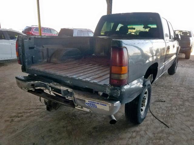 1GTHC23U11F128363 - 2001 GMC SIERRA C25 GRAY photo 4