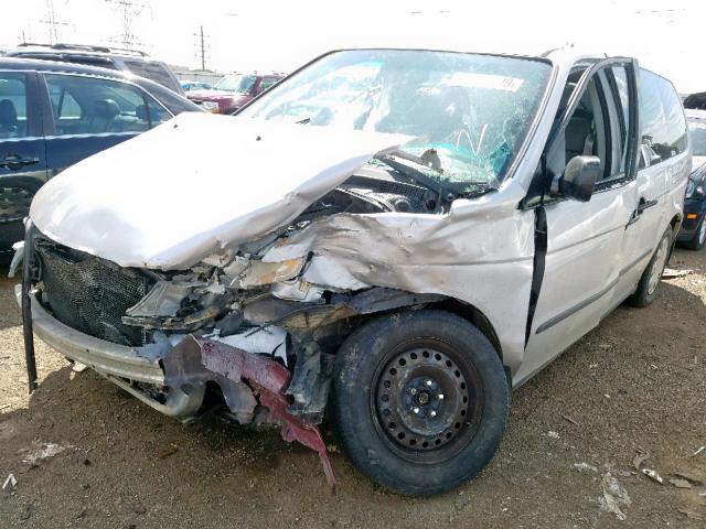 2HKRL18561H517800 - 2001 HONDA ODYSSEY LX SILVER photo 2