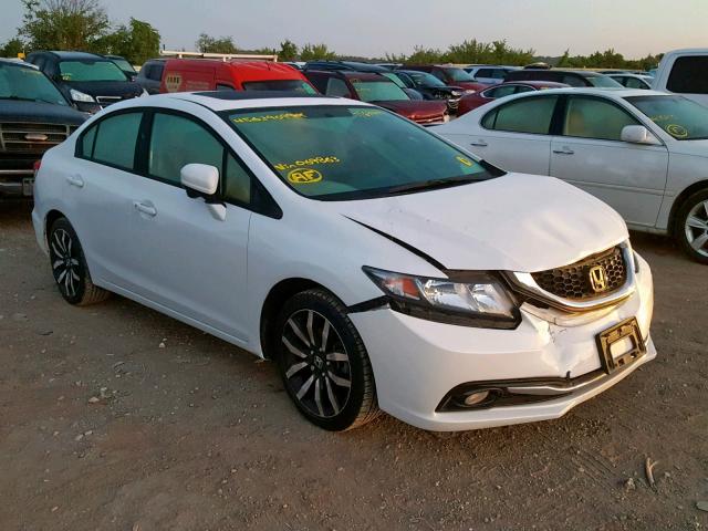 19XFB2F98EE069863 - 2014 HONDA CIVIC EXL 白色 照片 1