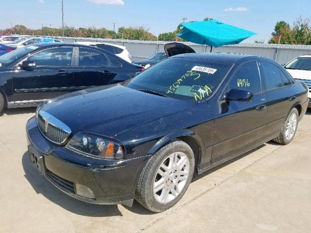 1LNHM87AX3Y648547 - 2003 LINCOLN LS BLACK photo 2