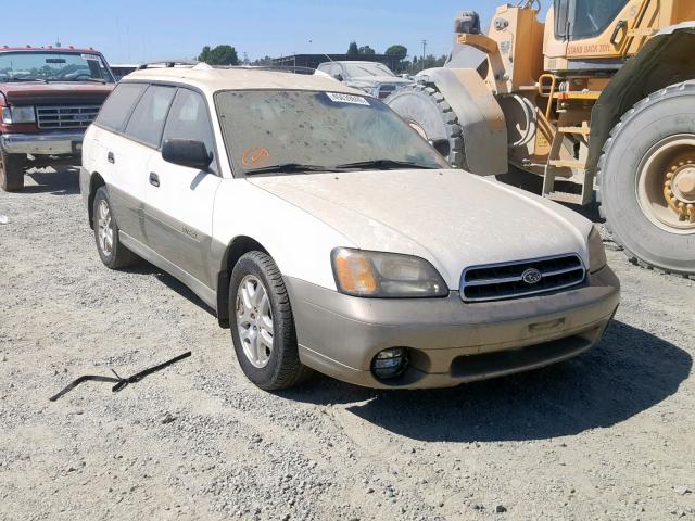 4S3BH6651Y7636307 - 2000 SUBARU LEGACY OUT WHITE photo 1