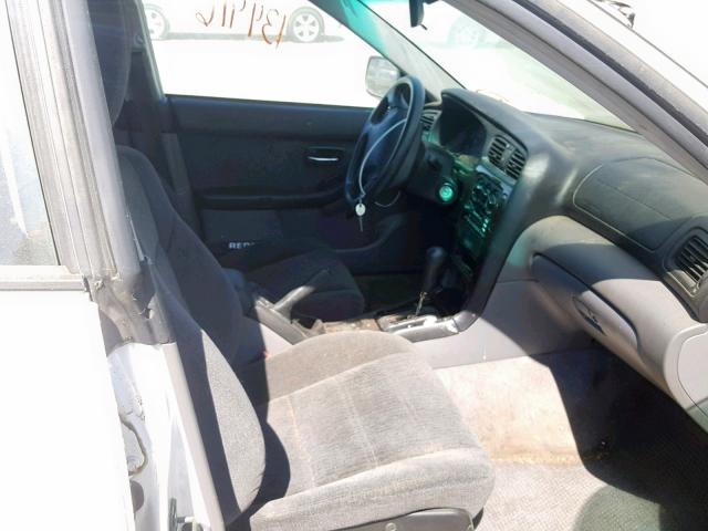 4S3BH6651Y7636307 - 2000 SUBARU LEGACY OUT WHITE photo 5