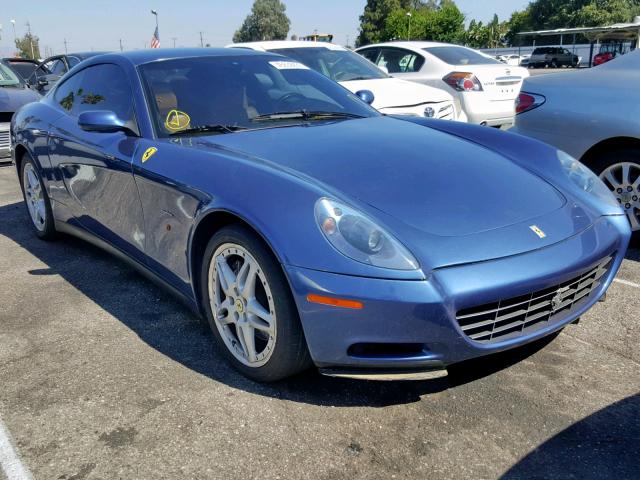 ZFFAA54A250143560 - 2005 FERRARI 612 SCAGLI BLUE photo 1