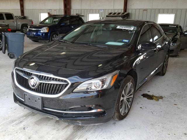 1G4ZP5SS9HU164314 - 2017 BUICK LACROSSE E BLACK photo 2