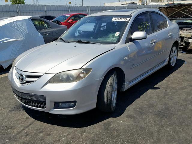 JM1BK324071622364 - 2007 MAZDA 3 S SILVER photo 2