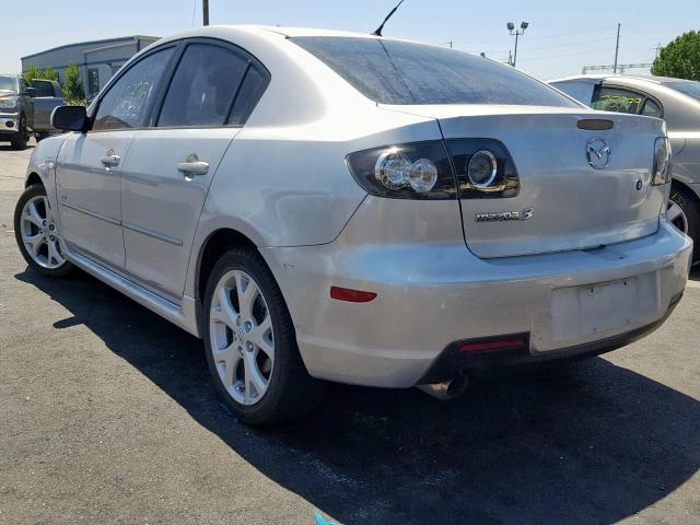 JM1BK324071622364 - 2007 MAZDA 3 S SILVER photo 3