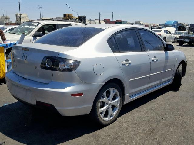 JM1BK324071622364 - 2007 MAZDA 3 S SILVER photo 4