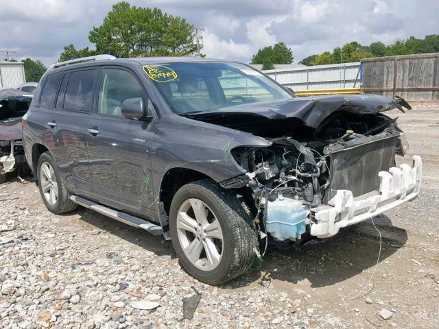 JTEDS42A992093073 - 2009 TOYOTA HIGHLANDER GRAY photo 1