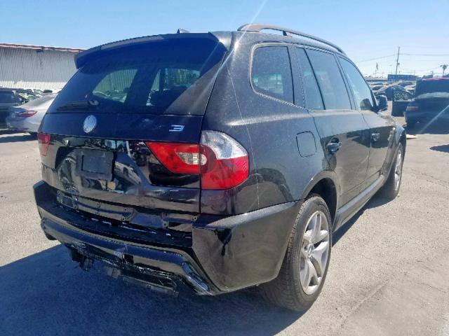 WBXPA93456WD31215 - 2006 BMW X3 3.0I BLACK photo 4