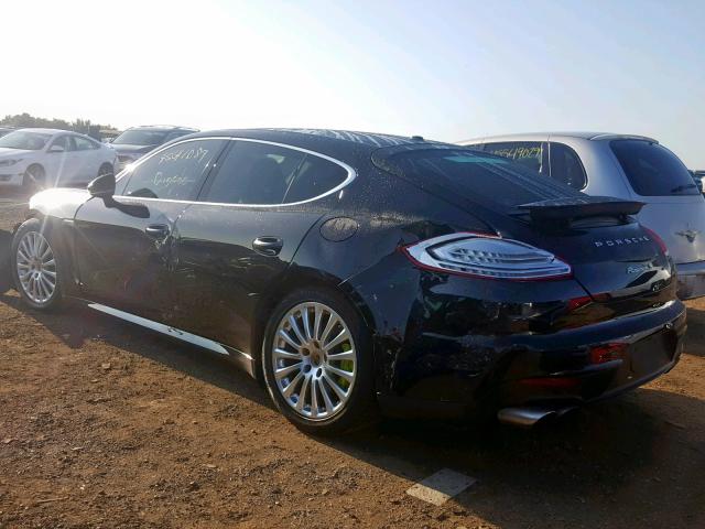 WP0AD2A73EL044936 - 2014 PORSCHE PANAMERA S BLACK photo 3