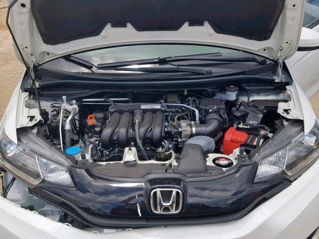 JHMGK5H52HS016172 - 2017 HONDA FIT LX WHITE photo 7