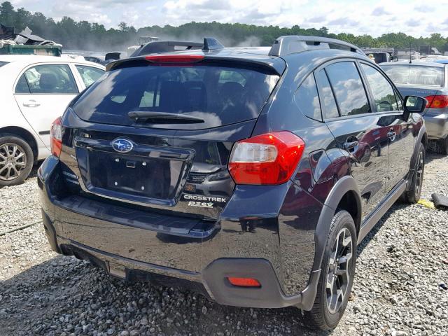 JF2GPADC8G8266528 - 2016 SUBARU CROSSTREK BLACK photo 4