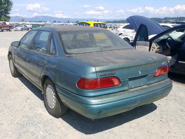 1FACP52U9PG154560 - 1993 FORD TAURUS GL GREEN photo 3