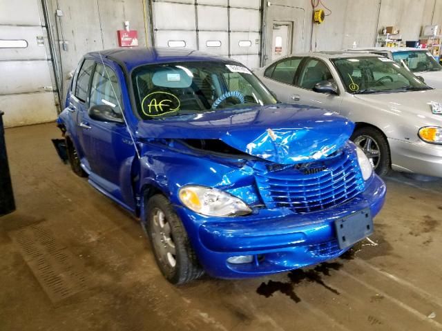 3C4FY58BX3T616074 - 2003 CHRYSLER PT CRUISER BLUE photo 1