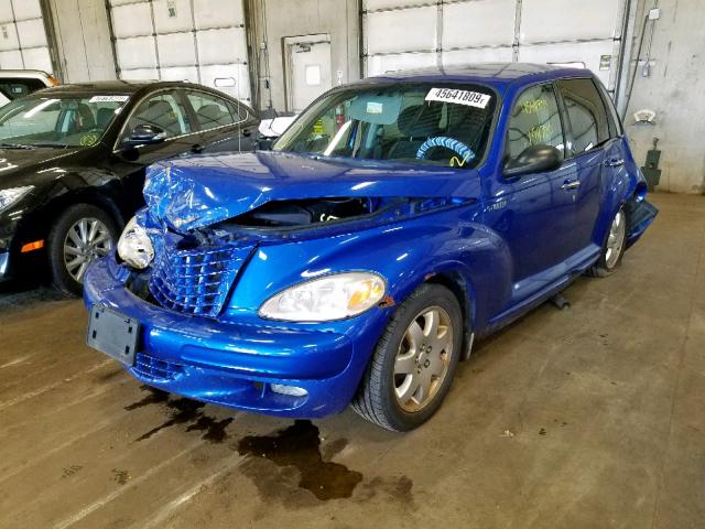 3C4FY58BX3T616074 - 2003 CHRYSLER PT CRUISER BLUE photo 2