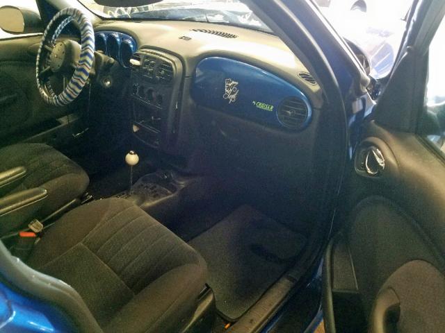 3C4FY58BX3T616074 - 2003 CHRYSLER PT CRUISER BLUE photo 5