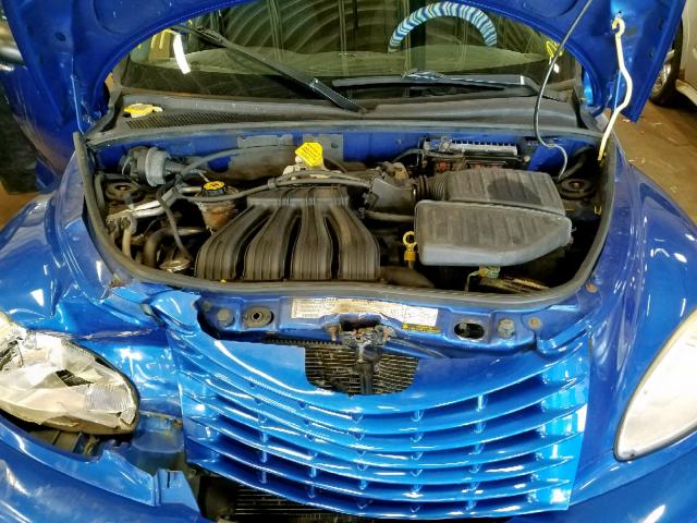 3C4FY58BX3T616074 - 2003 CHRYSLER PT CRUISER BLUE photo 7