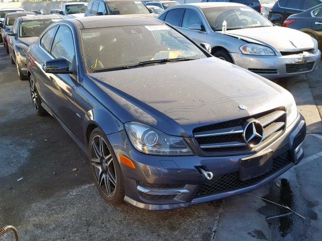 WDDGJ4HB2DG064164 - 2013 MERCEDES-BENZ C 250 GRAY photo 1