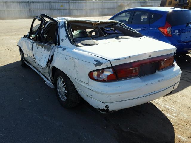 2G4WB55K6Y1172542 - 2000 BUICK REGAL LS WHITE photo 3