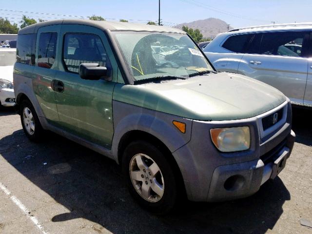 5J6YH18553L019920 - 2003 HONDA ELEMENT EX GREEN photo 1