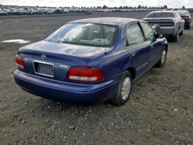 1YVGF22C3X5879176 - 1999 MAZDA 626 ES BLUE photo 4