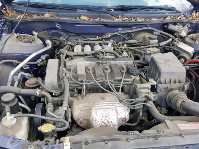 1YVGF22C3X5879176 - 1999 MAZDA 626 ES BLUE photo 7