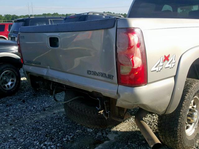 1GCHK23183F210182 - 2003 CHEVROLET SILVERADO BEIGE photo 9